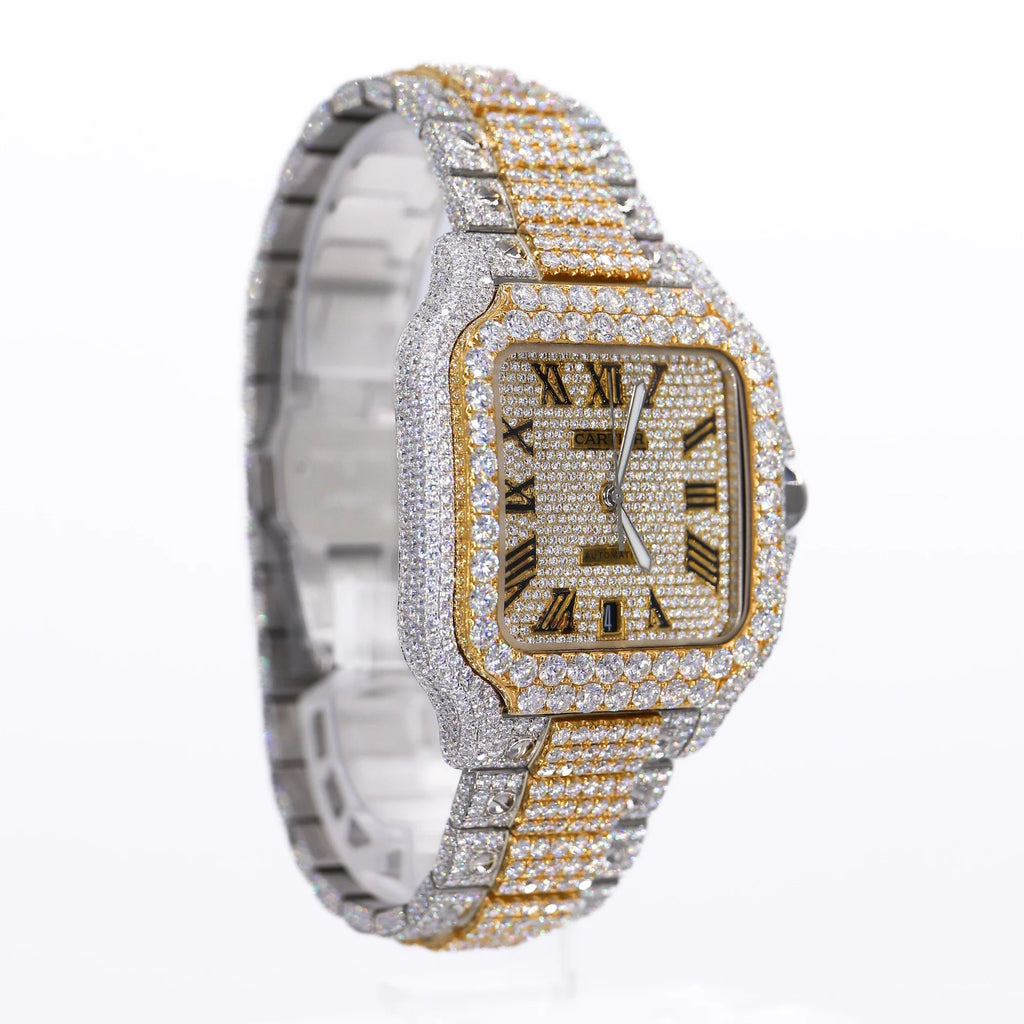 CS Two Tone 41MM Lab Diamond Watch 20CT