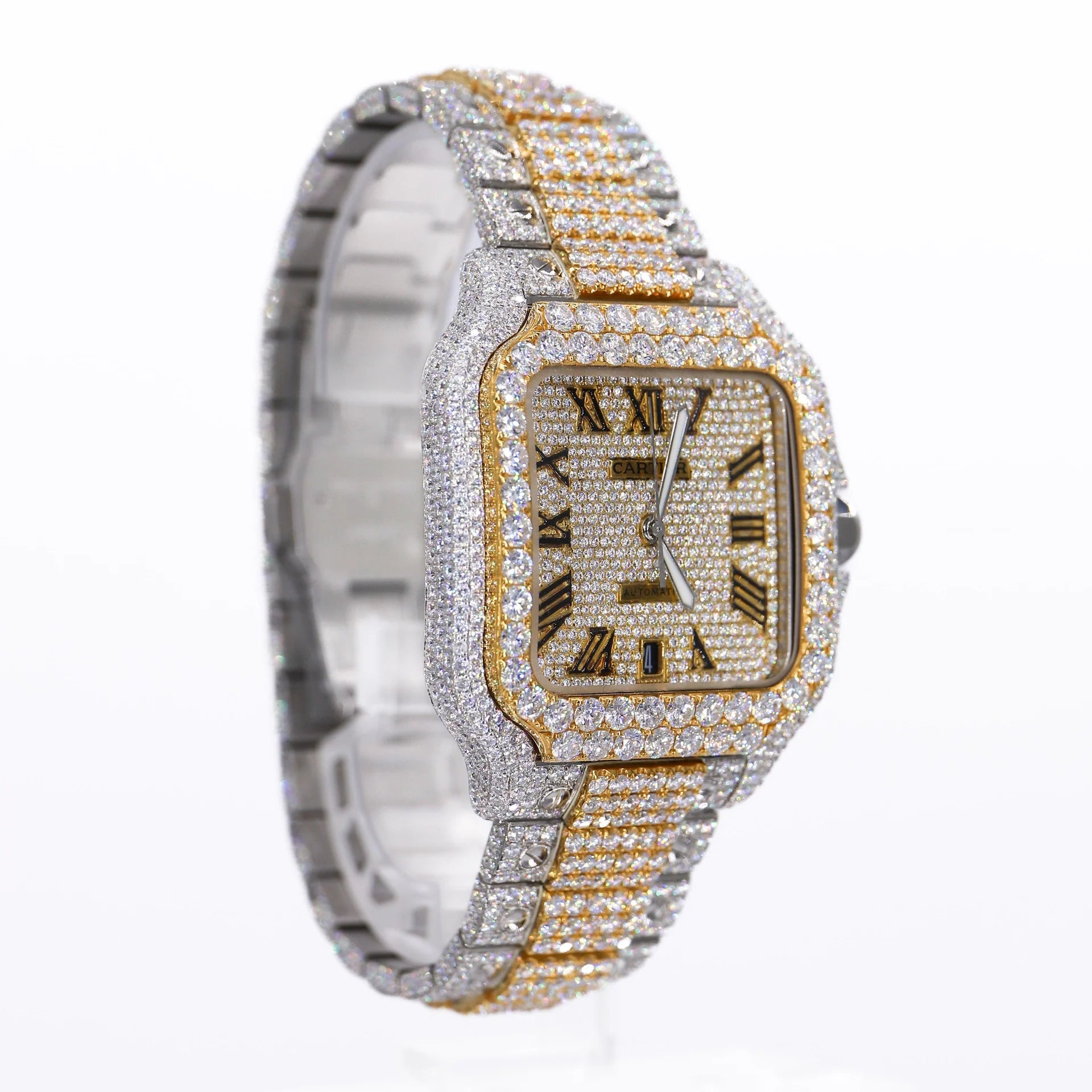 CS Two Tone 41MM Lab Diamond Watch 20CT