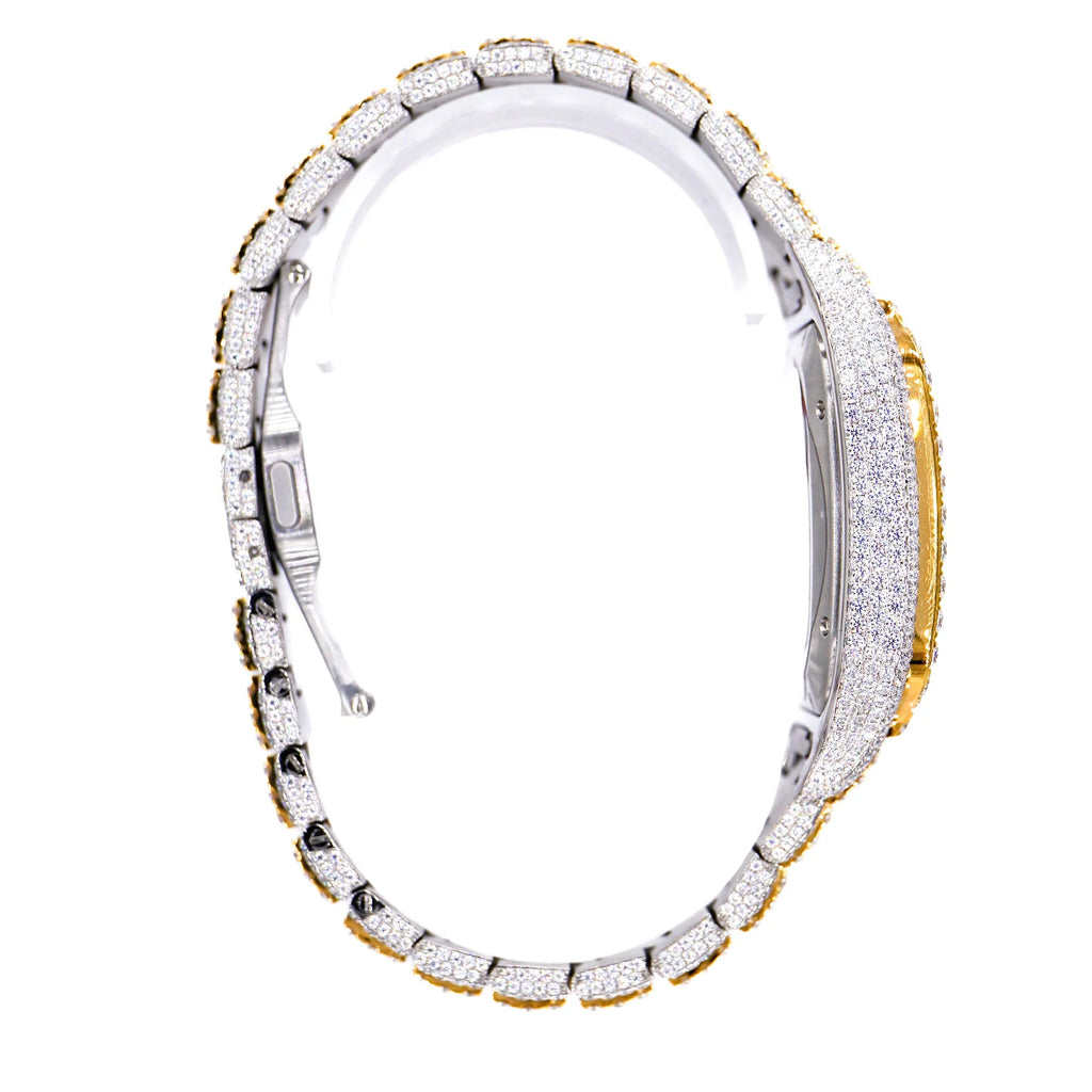CS Two Tone 41MM Lab Diamond Watch 20CT